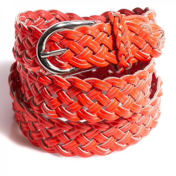 Koucla Trendy Flechtgürtel in Neonfarben Rabatte dieses Monats