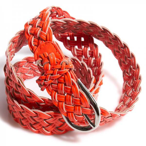 Koucla Trendy Flechtgürtel in Neonfarben Rabatte dieses Monats