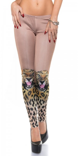 Koucla Sexy KouCla Leggings mit Leoface Flash Sale