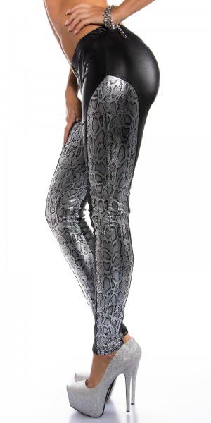 Koucla Sexy KouCla Skinny WetLook Pants mit Zipp Begrenztes Angebot