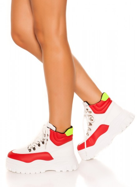 Koucla Trendy Plateau Sneakers Jubiläumsangebot