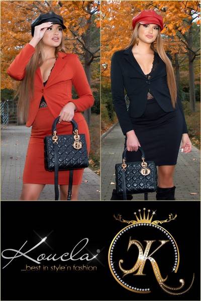 Koucla Sexy Koucla Taillierter Business Blazer Neueste Stile