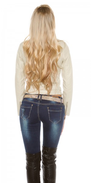 Koucla Sexy KouCla Bikerlook Jacke mit Steppung Outlet