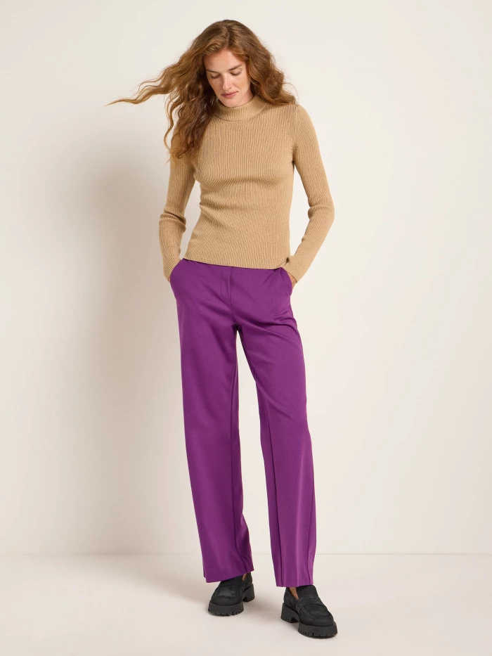 Lanius Stehkragenpullover (GOTS) Kauf eins, bekomm eins gratis