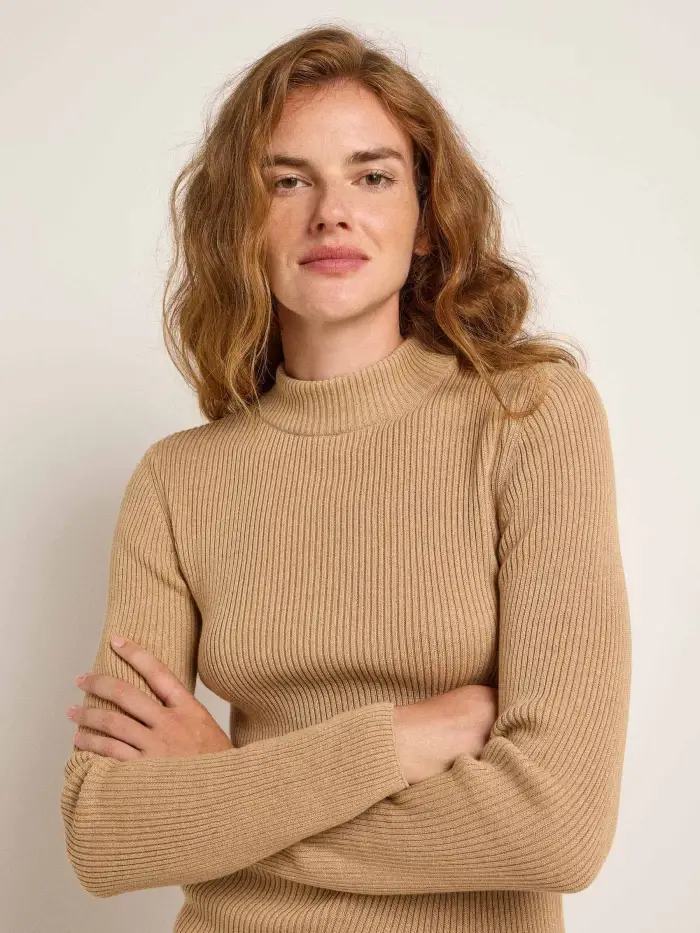 Lanius Stehkragenpullover (GOTS) Kauf eins, bekomm eins gratis