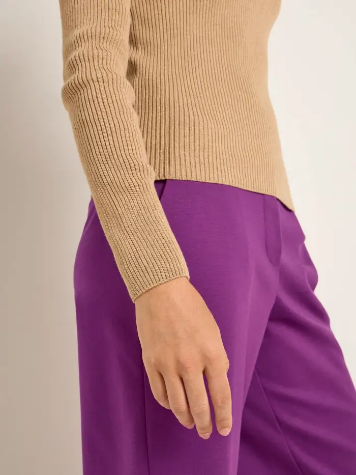 Lanius Stehkragenpullover (GOTS) Kauf eins, bekomm eins gratis