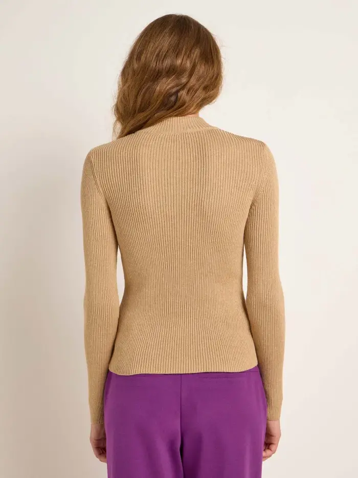 Lanius Stehkragenpullover (GOTS) Kauf eins, bekomm eins gratis