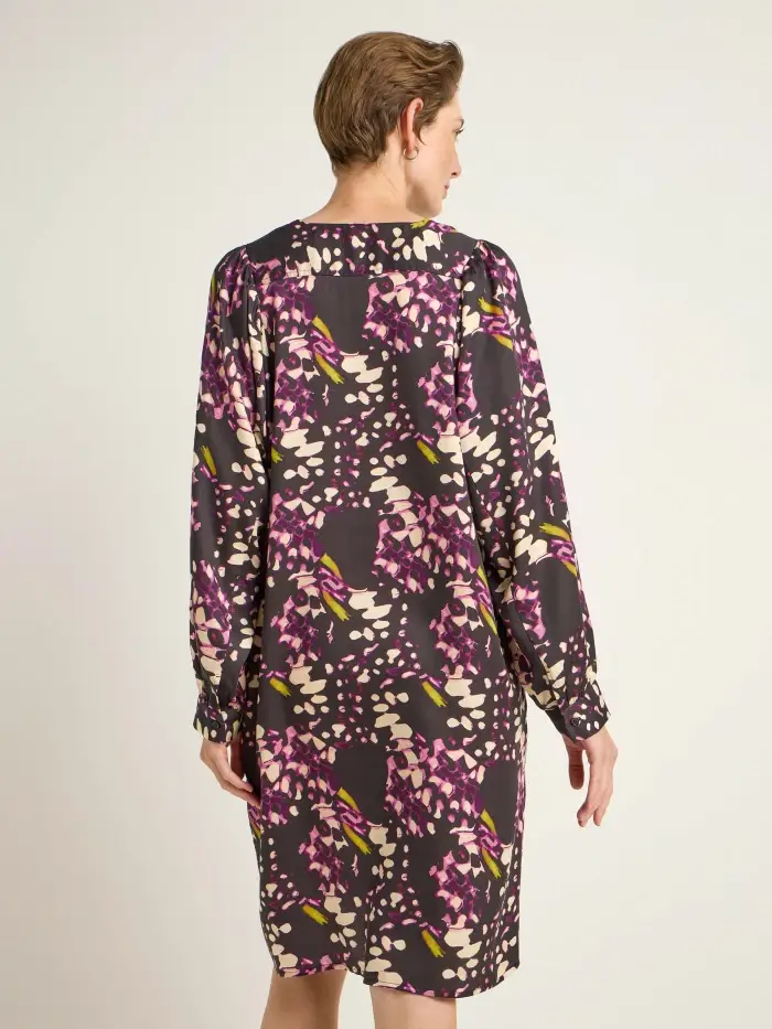 Lanius Kleid mit Kräuseln Tägliche Deals