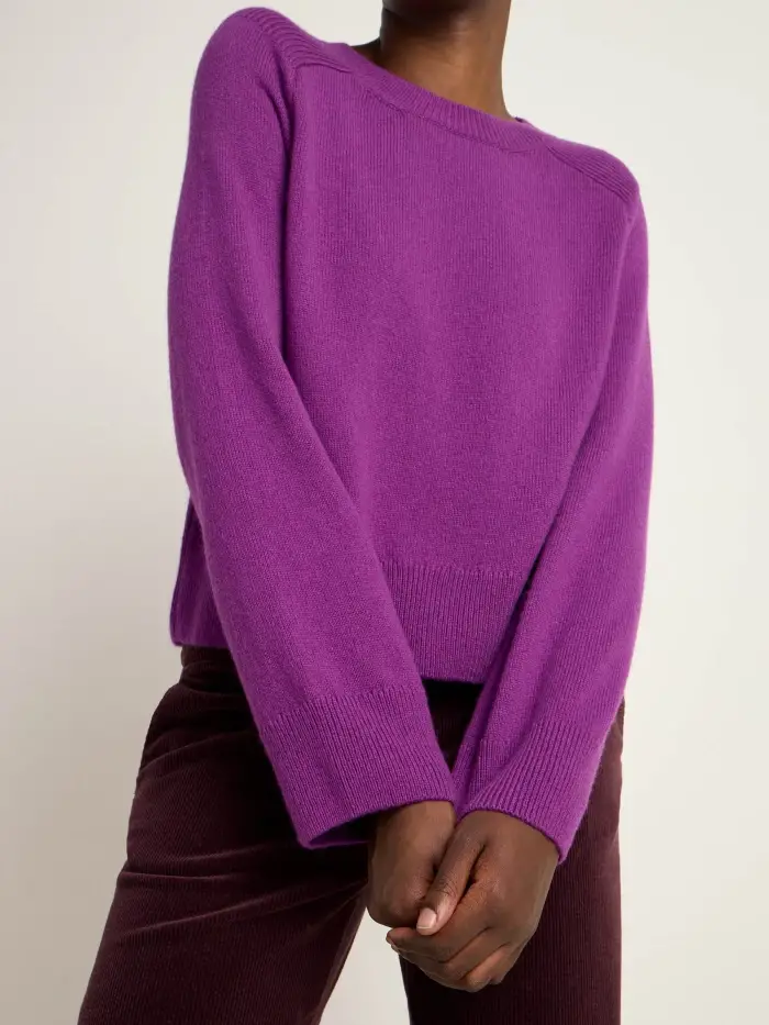 Lanius Cropped Pullover (GOTS) Begrenzte Freigabe