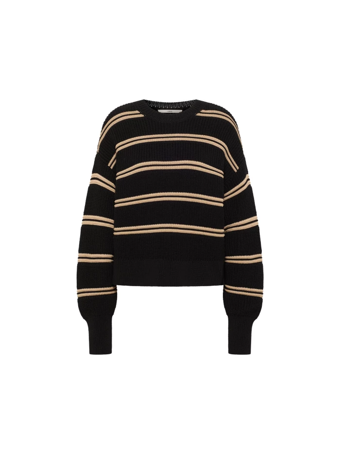 Lanius Streifenpullover (GOTS) Zeitbegrenzte Promotion