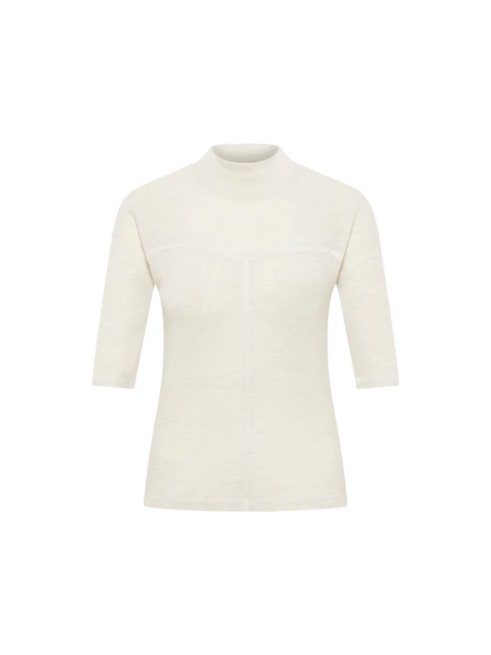 Lanius Halbarmshirt mit Stehkragen (GOTS) Vierteljährliche Förderung