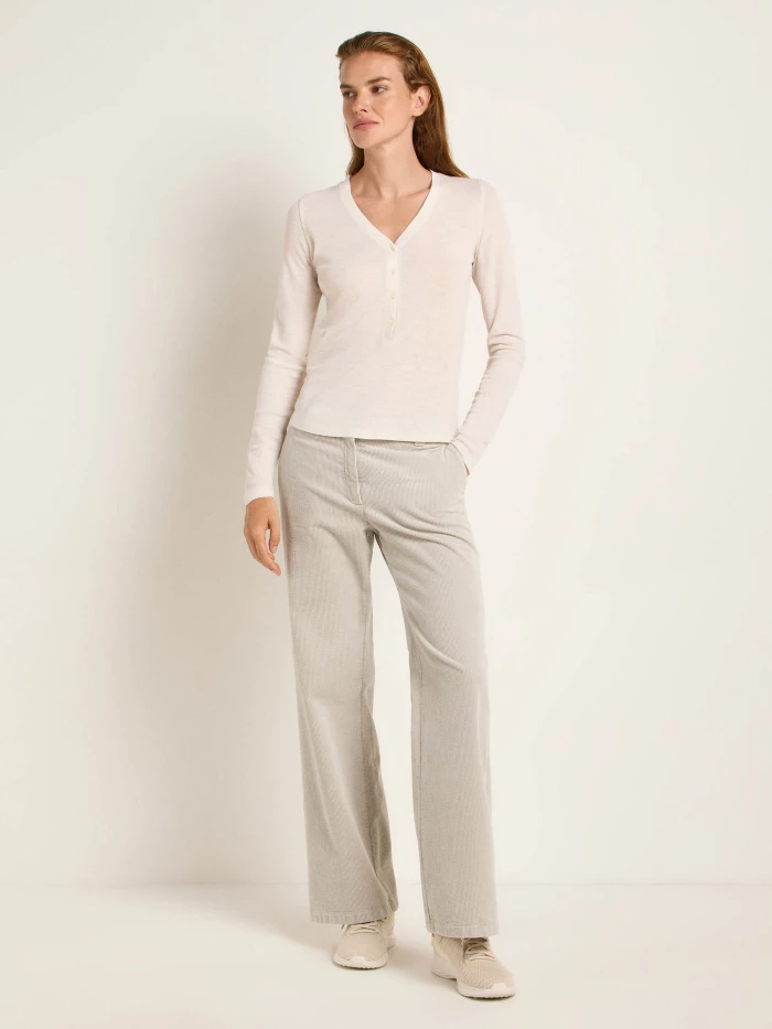 Lanius Shirt mit Knopfleiste (GOTS) Bis zu 55% Rabatt