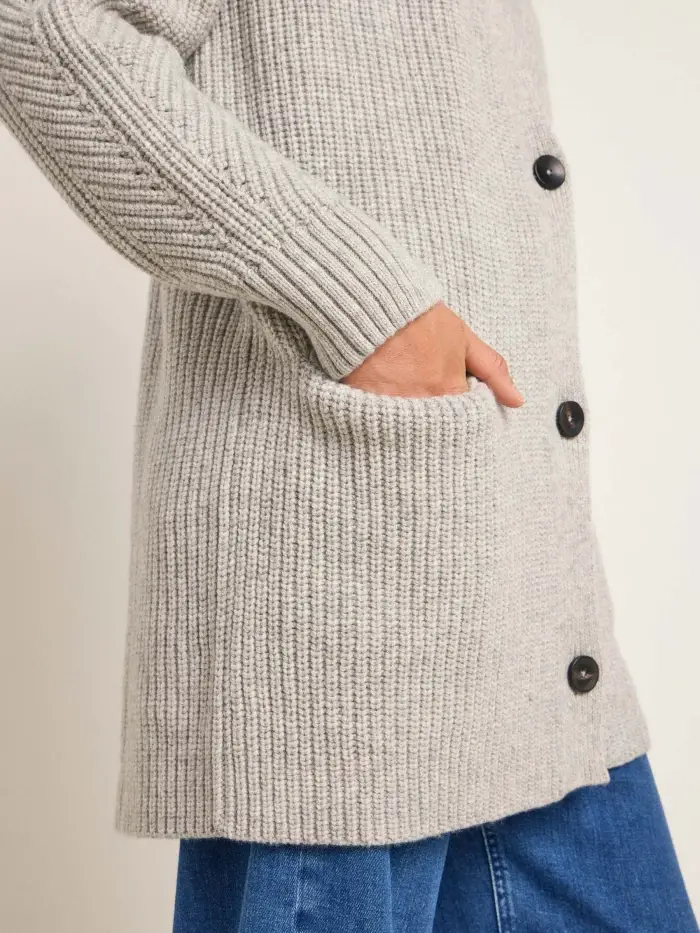 Lanius Lange Strickjacke (GOTS) Super Rabatt