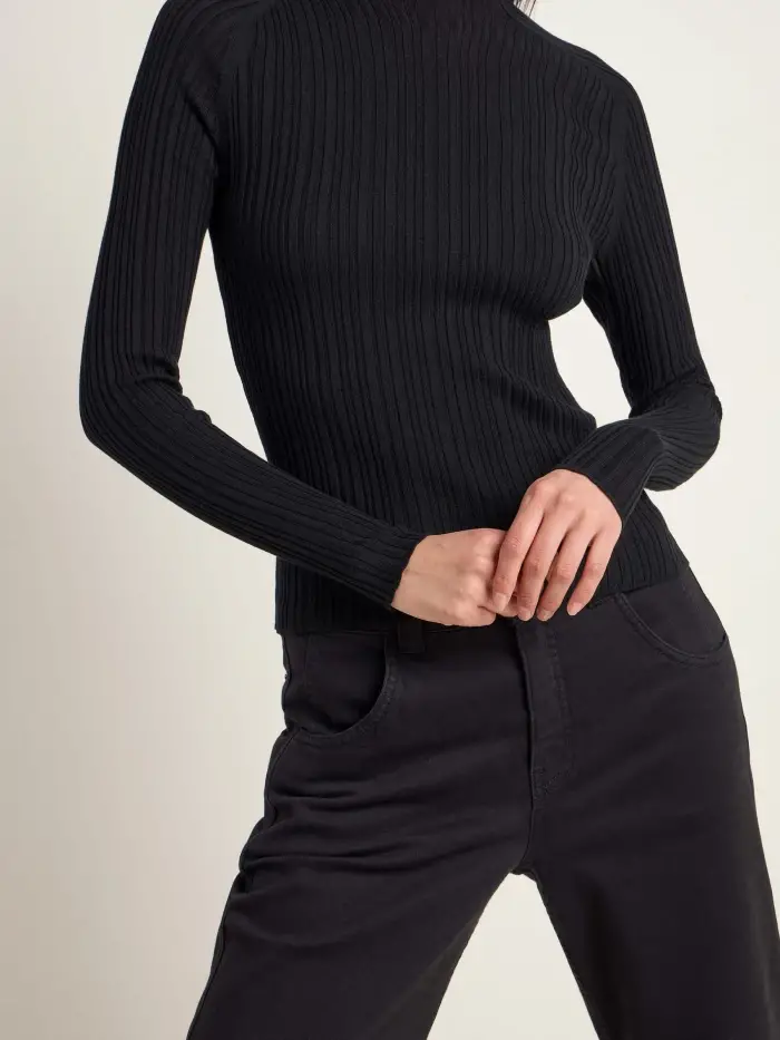 Lanius Rippenpullover (GOTS) Black Friday Preise