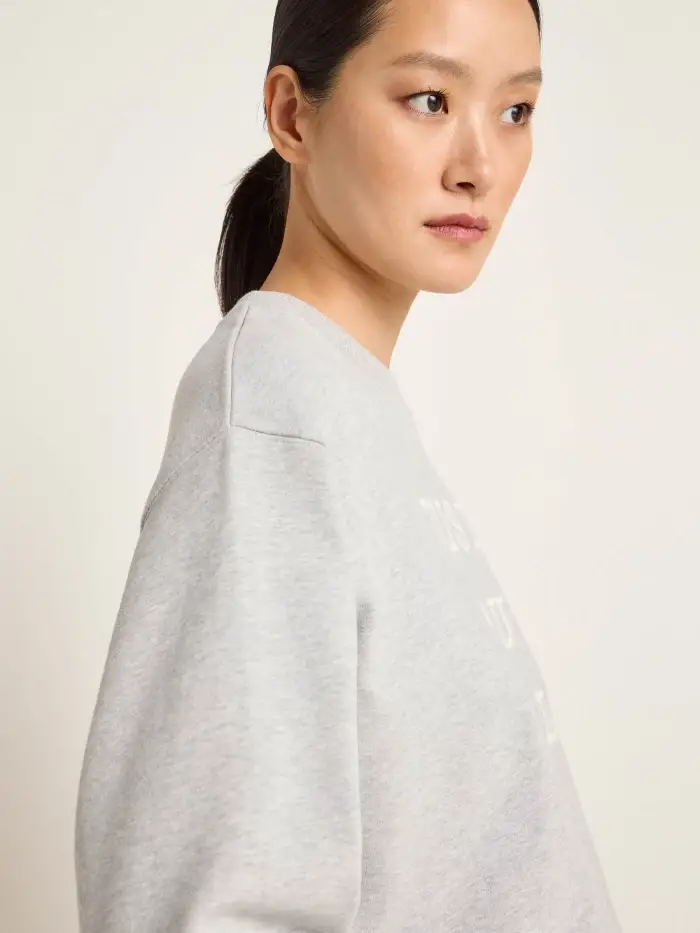 Lanius Statement Sweatshirt "wish you well" (GOTS) 50% Rabatt für begrenzte Zeit