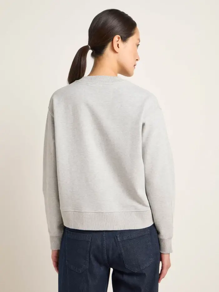 Lanius Statement Sweatshirt "wish you well" (GOTS) 50% Rabatt für begrenzte Zeit