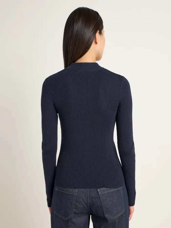 Lanius Stehkragenpullover (GOTS) Outlet