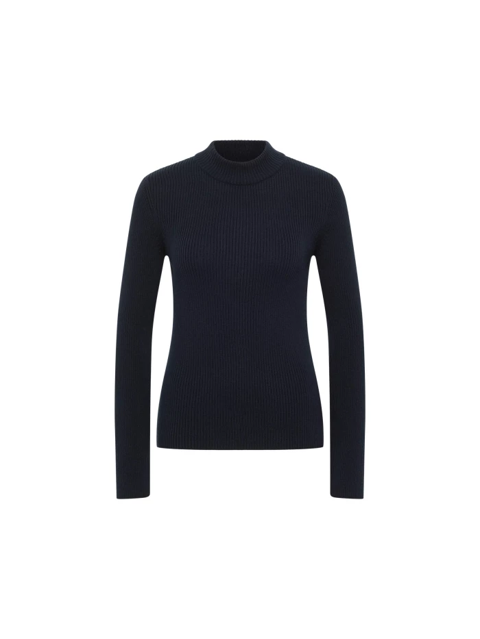 Lanius Stehkragenpullover (GOTS) Outlet