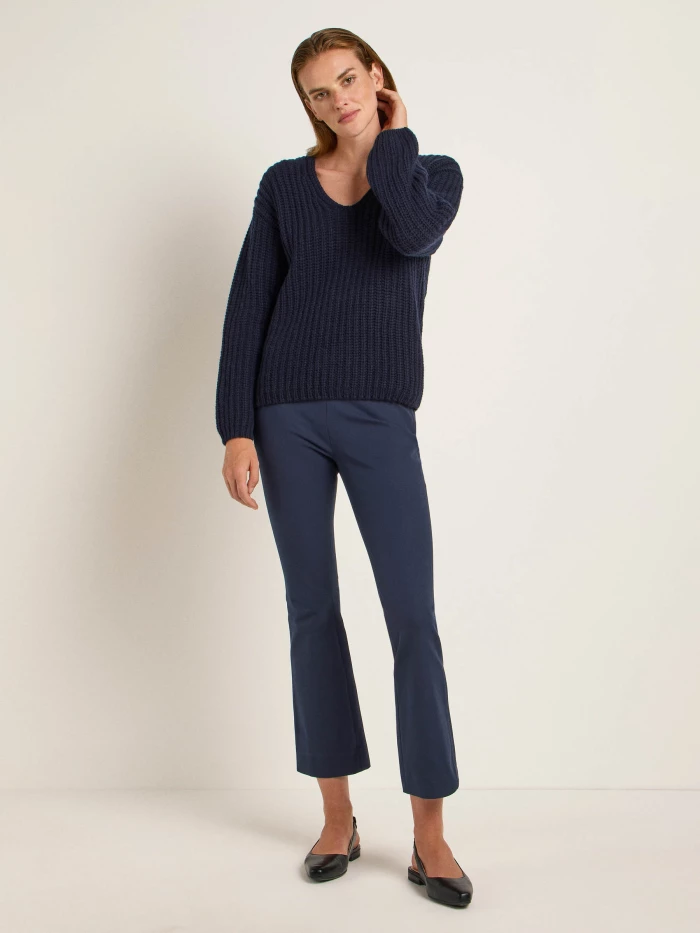 Lanius Pullover mit V-Ausschnitt (GOTS) im Angebot