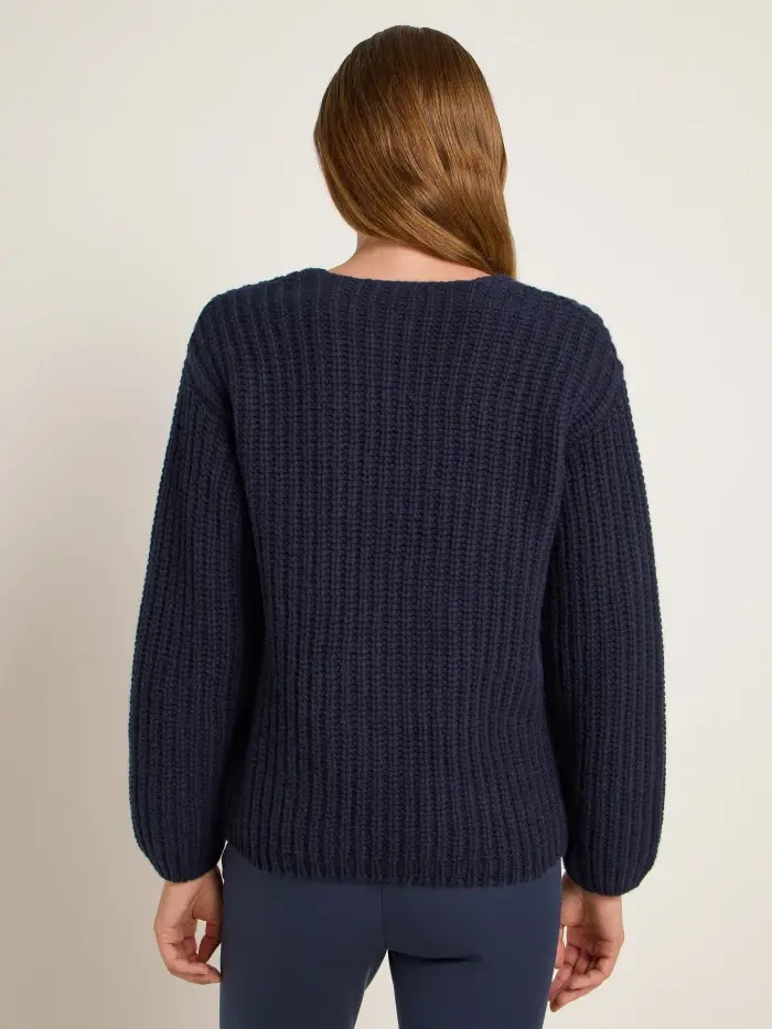 Lanius Pullover mit V-Ausschnitt (GOTS) im Angebot