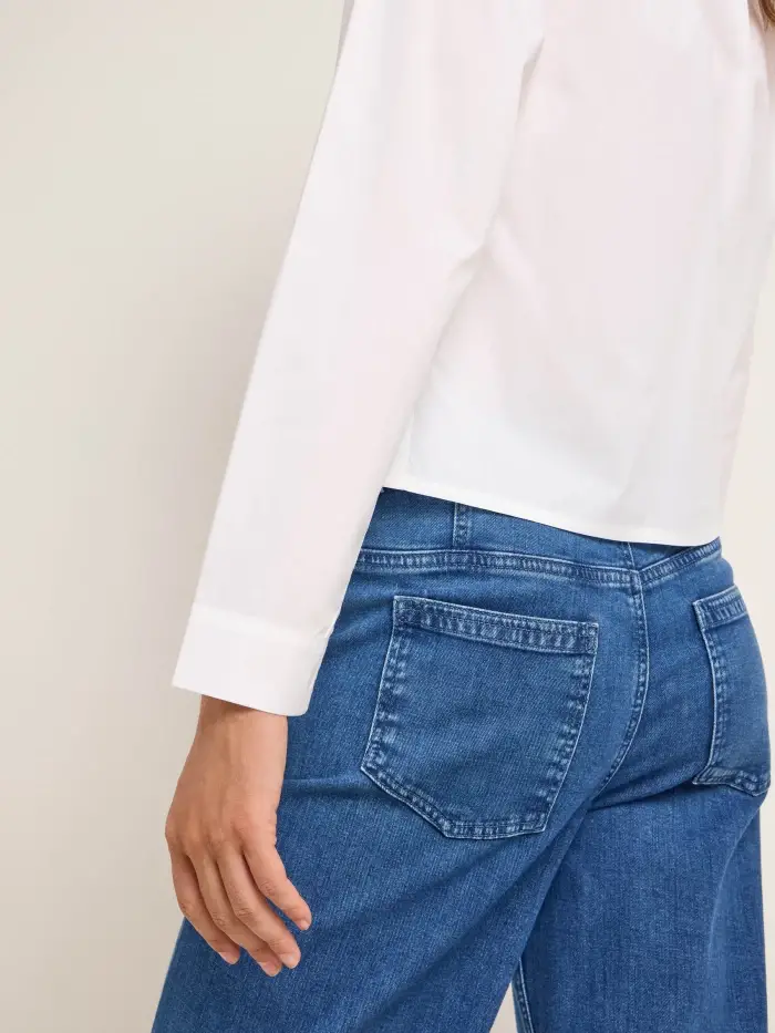 Lanius Hemdbluse Cropped (OCS) Fabrikverkauf