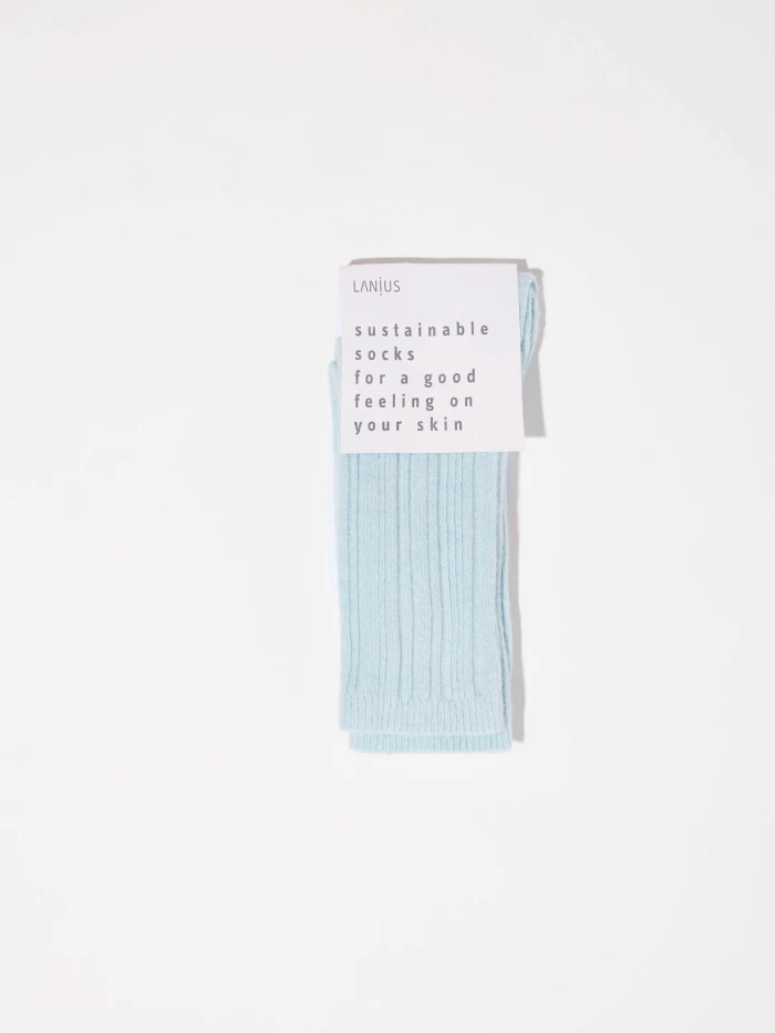 Lanius Rippenstrick Socken (GOTS)