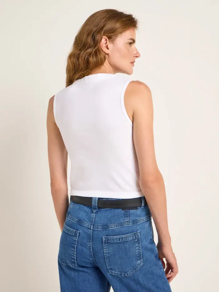 Lanius Cropped Top (GOTS) Online