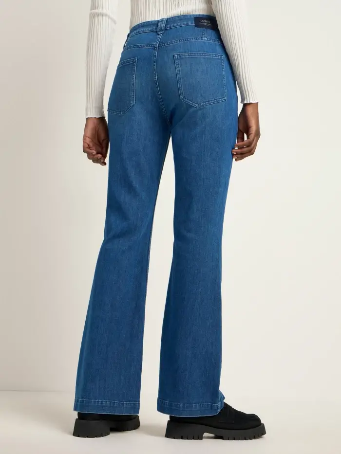 Lanius Flared Jeans (GOTS) Schlussverkauf