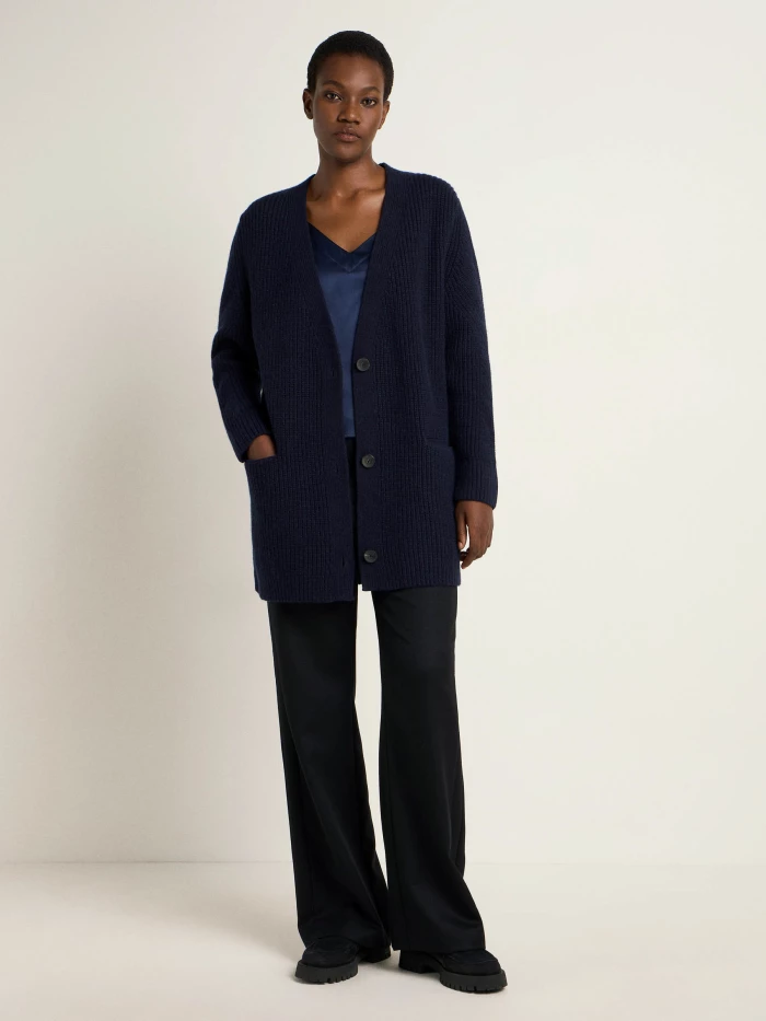 Lanius Lange Strickjacke (GOTS) Limitierter Zeitrabatt