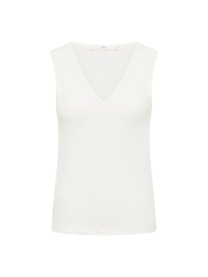 Lanius Top mit Spitzeneinsatz (GOTS) Begrenztes Angebot