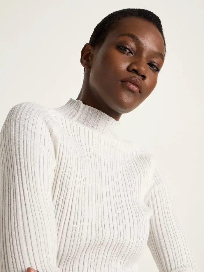 Lanius Rippenpullover (GOTS) Online Shopping