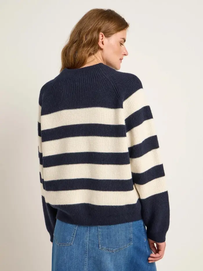 Lanius Streifenpullover (GOTS) Top Angebot