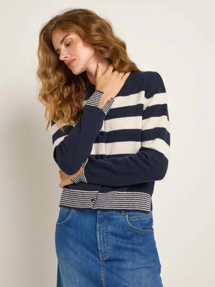 Lanius Boxy Strickjacke (GOTS) Neueste Mode