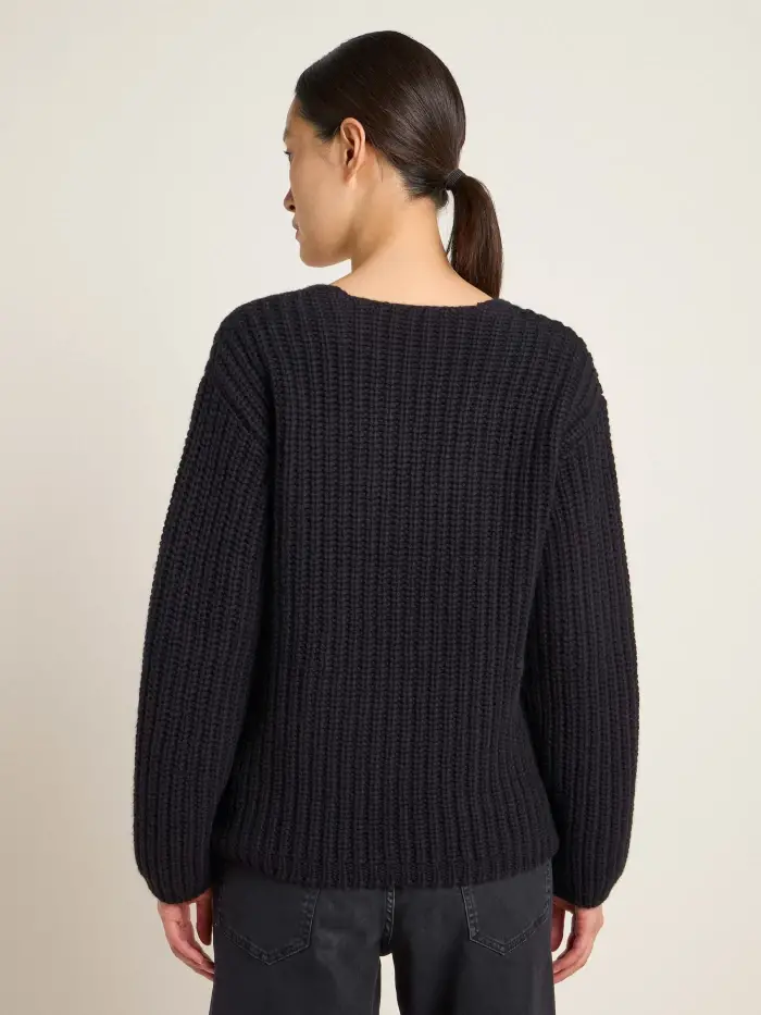 Lanius Pullover mit V-Ausschnitt (GOTS) Sonderangebote