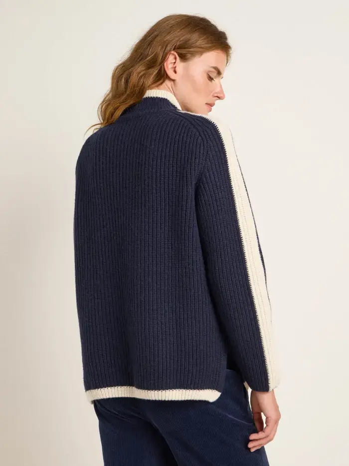 Lanius Pullover in Rippoptik (GOTS) Kostenlose Rückgabe