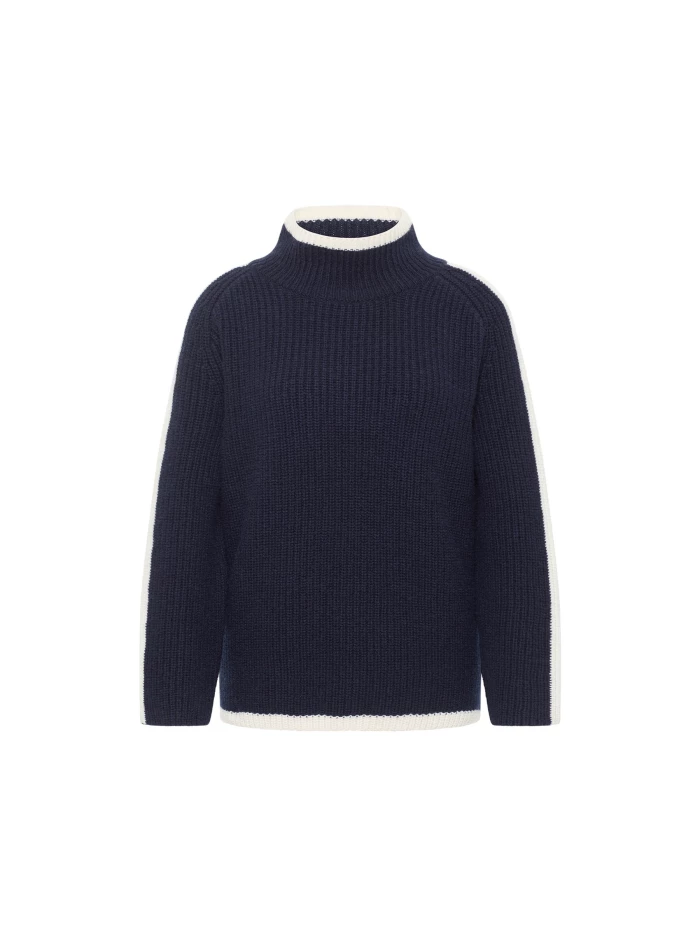 Lanius Pullover in Rippoptik (GOTS) Kostenlose Rückgabe