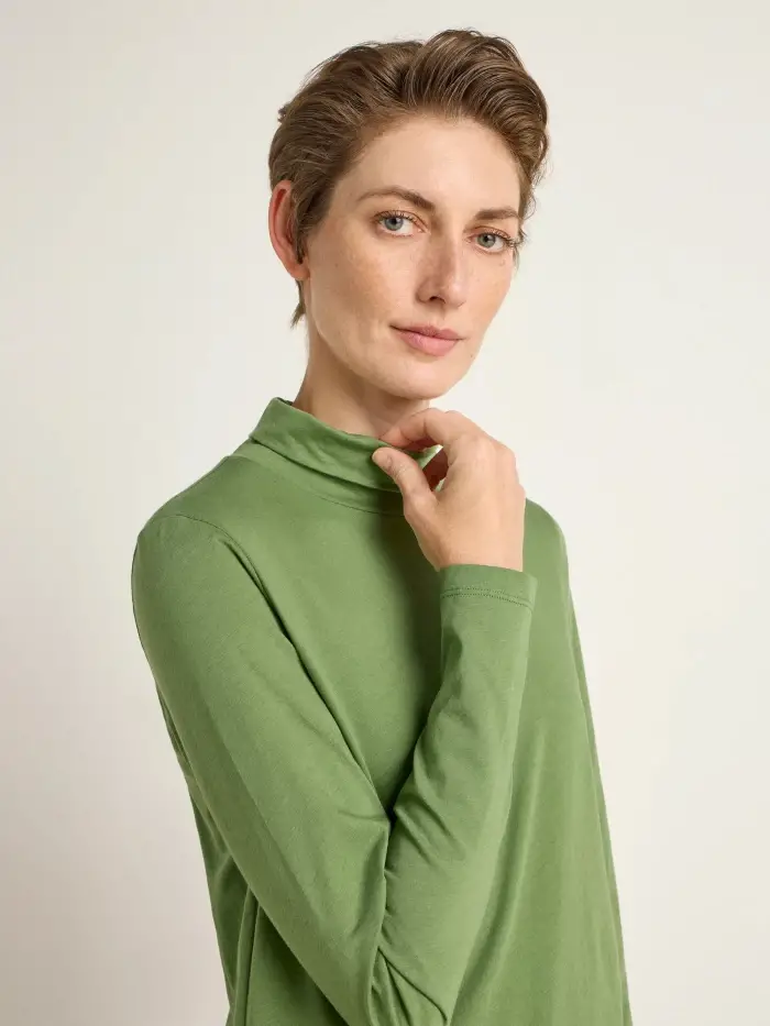 Lanius Rollkragenshirt (GOTS)