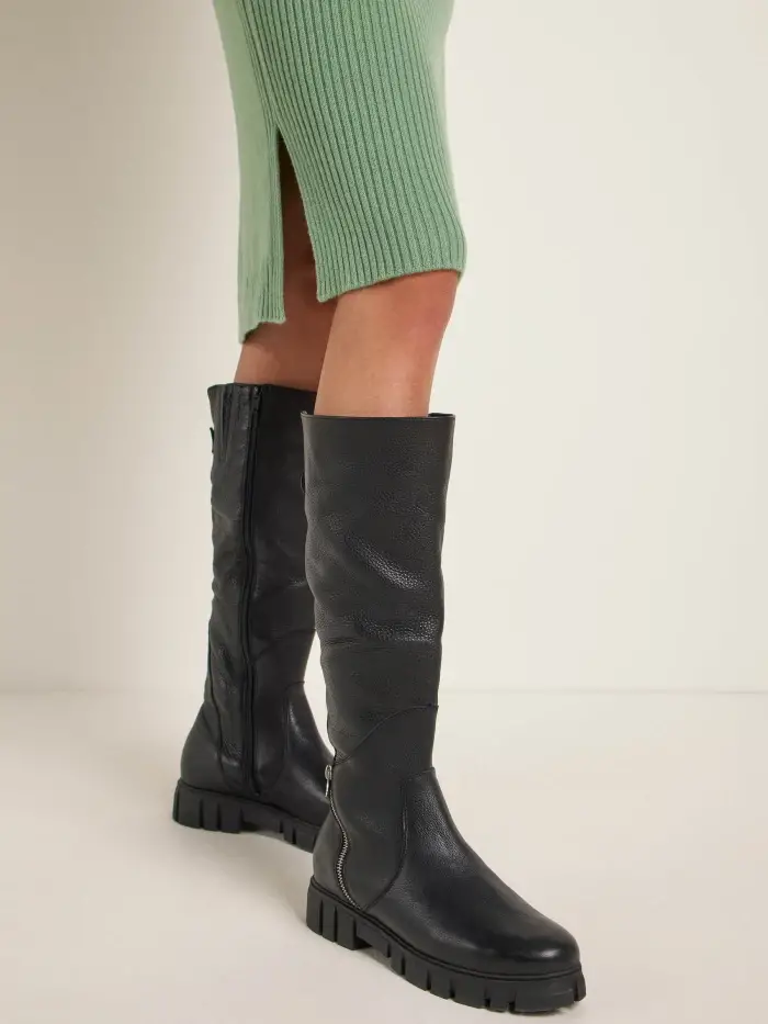 Lanius Rippen-Strickkleid Neueste Stile