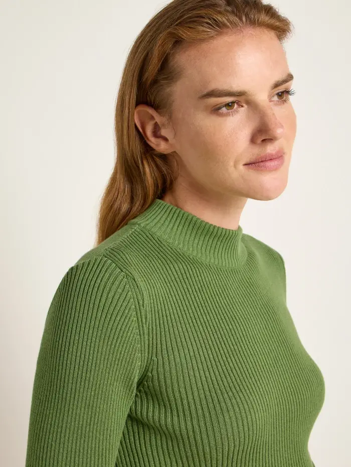 Lanius Stehkragenpullover (GOTS) Bis zu 65% Rabatt