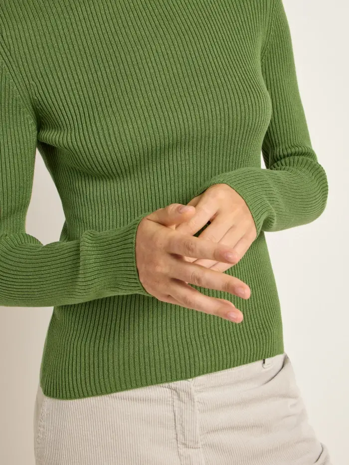 Lanius Stehkragenpullover (GOTS) Bis zu 65% Rabatt