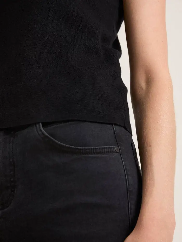 Lanius Cropped Top (GOTS) im Angebot