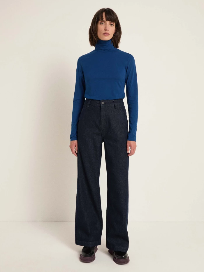 Lanius High-Waist Marlenejeans (GOTS)