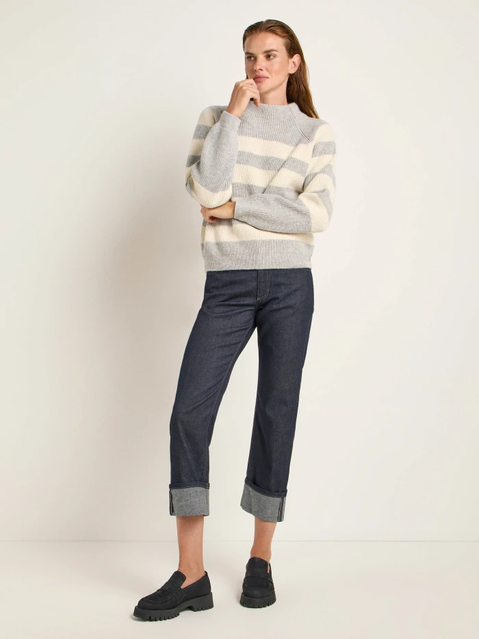 Lanius Streifenpullover (GOTS) Neueste Mode