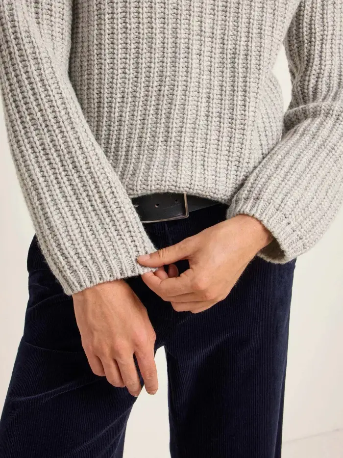 Lanius Pullover mit V-Ausschnitt (GOTS) Online Outlet