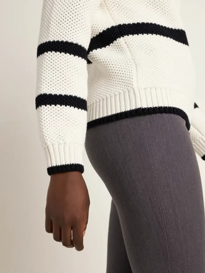 Lanius Blockstreifen Pullover (GOTS) Exklusive Angebote