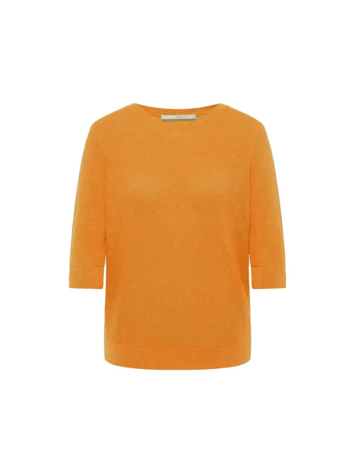 Lanius Struktur-Halbarmpullover (GOTS) Tägliche Deals