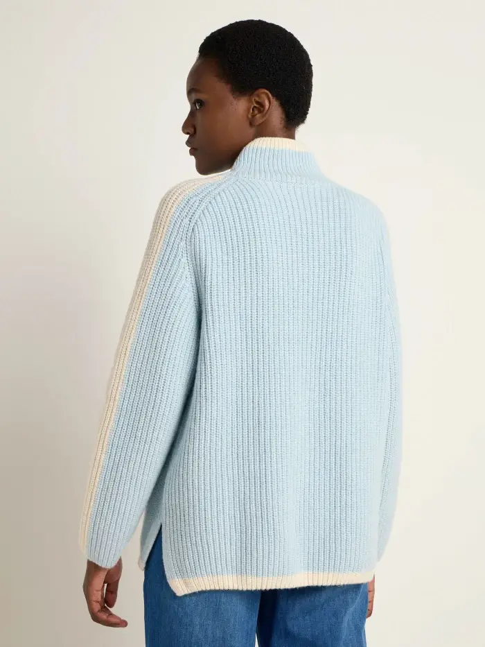 Lanius Pullover in Rippoptik (GOTS) Kostenlose Rückgabe
