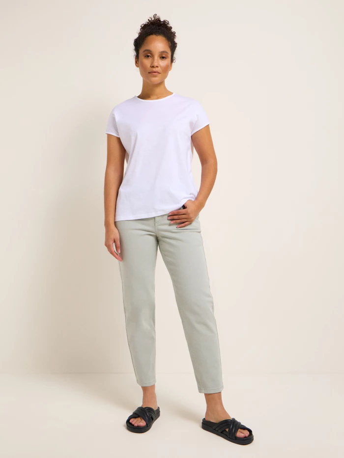 Lanius Shirt mit überschnittener Schulter (GOTS) Bis zu 55% Rabatt