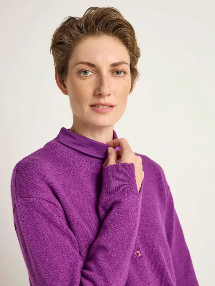 Lanius Boxy Strickjacke (GOTS) Riesige Rabatte
