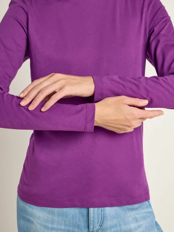 Lanius Rollkragenshirt (GOTS) 50% Rabatt mit kostenlosem Versand